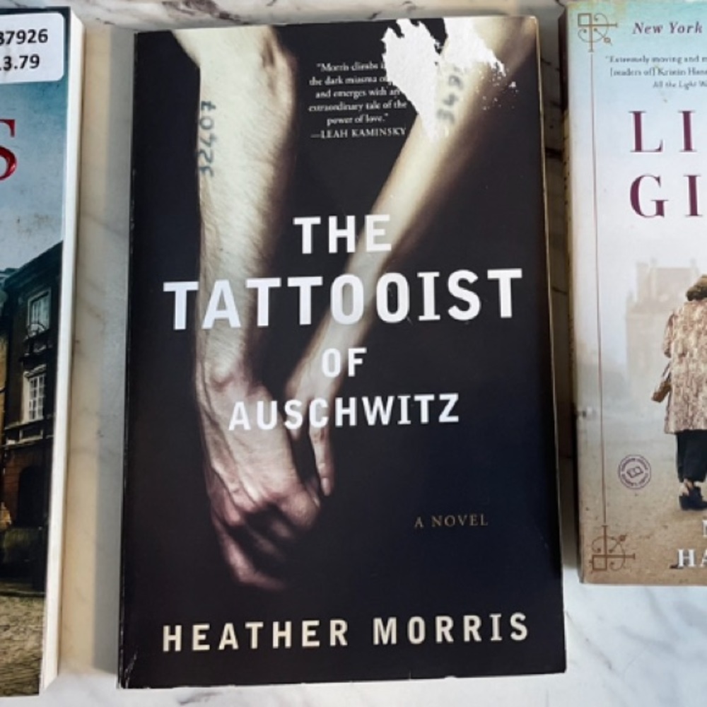 4 for $15// The Tattooist of Auschwitz Book